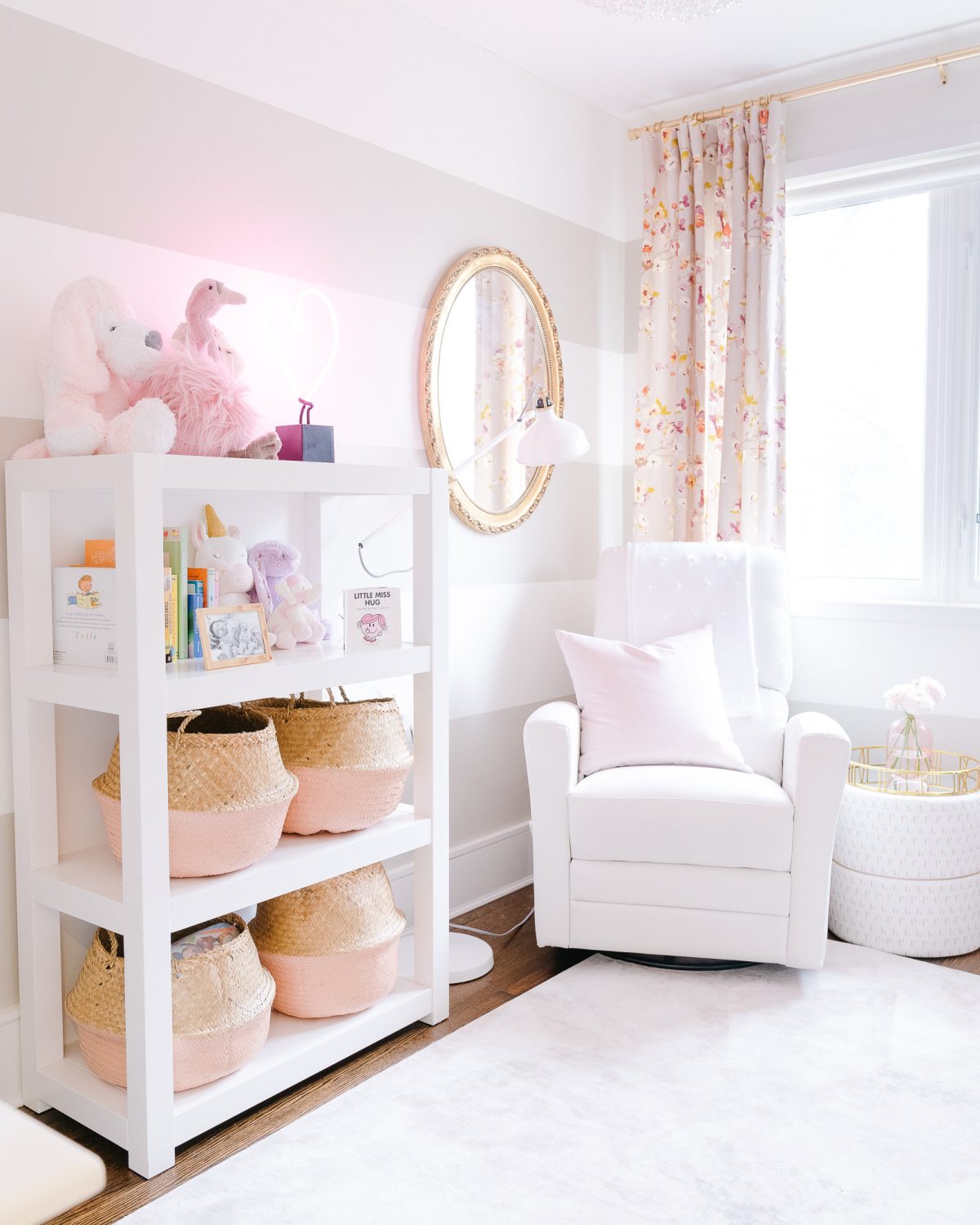 Nursery Reveal: A Sweet Striped Haven For Baby Eva